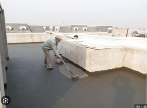 Hình ảnh Thợ đang Thi Công Chống Thấm