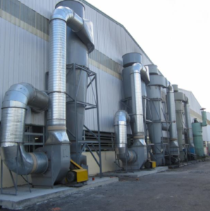 Hệ Thống Hút Bụi Bằng Cylone.