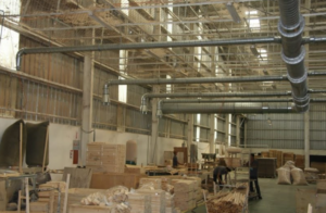 Hệ Thống Nhánh Xuống Máy Sx Gỗ