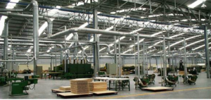 Hệ Thống Nhánh Xuống Vị Trí Máy