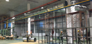 Hình Anh thi Công Hệ Thống Hút Bụi